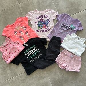 9 Piece Girl's Size 5 Children's Place, Marvel,Jumping Beans Bundle-Gently Worn
